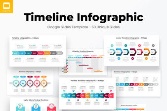 Timeline Infographics Google Slides Template